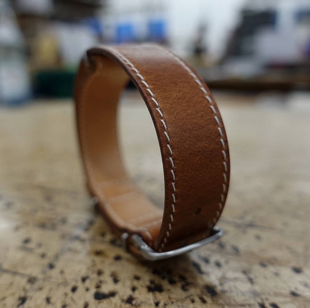 Nato Strap 20mm Fettleder